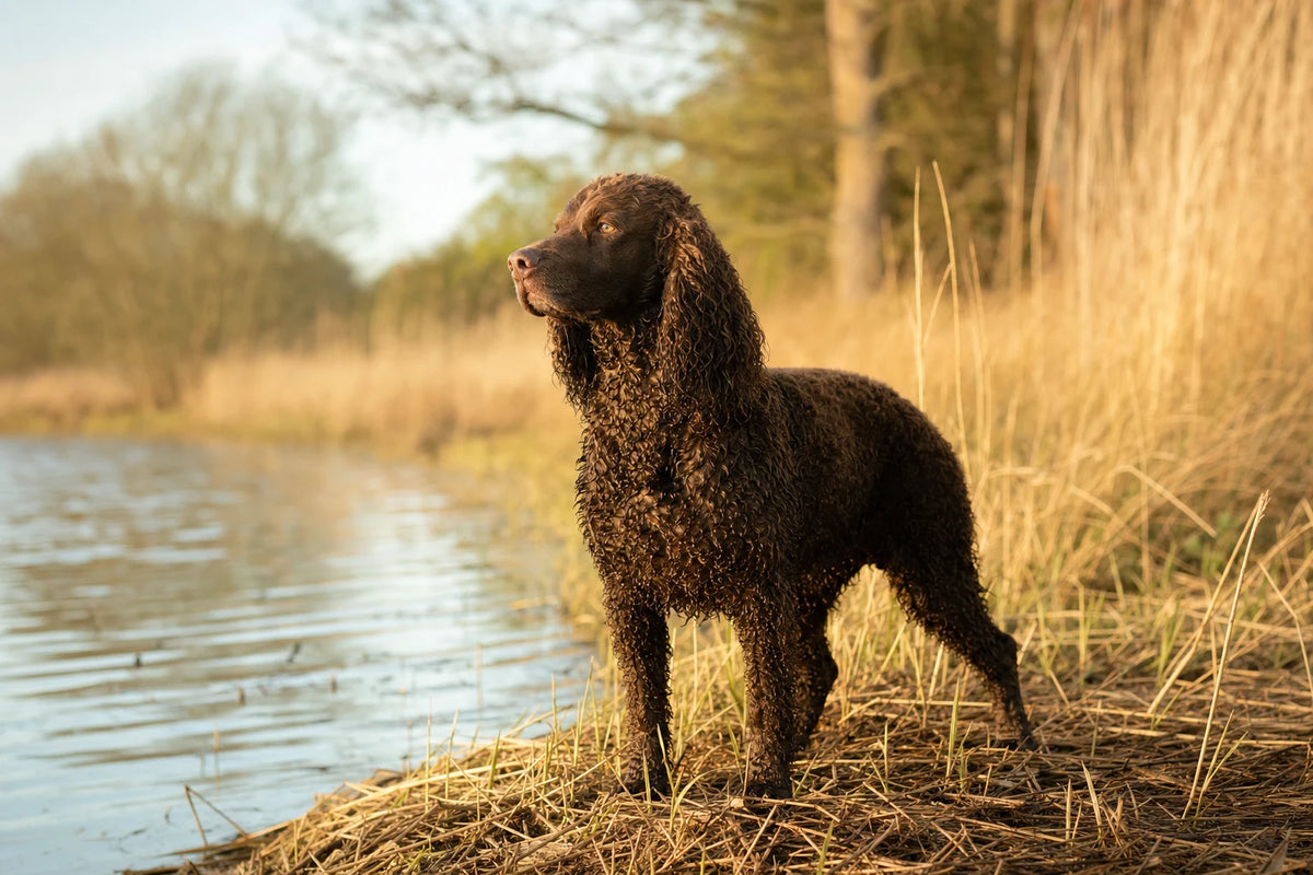 A healthy American Water Spaniel
