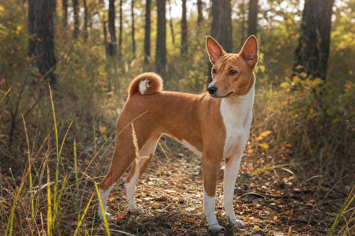 A healthy Basenji