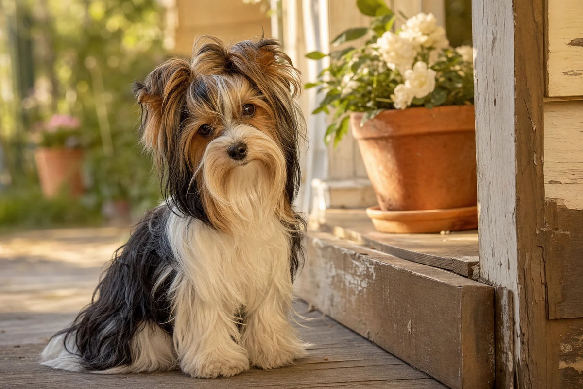A healthy Biewer Terrier