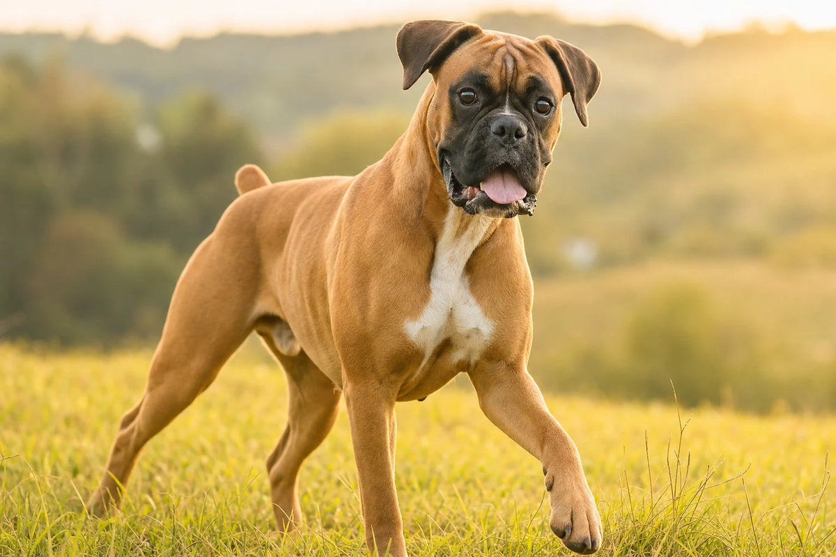A healthy Boxer
