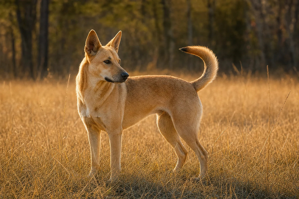 A healthy Carolina Dog