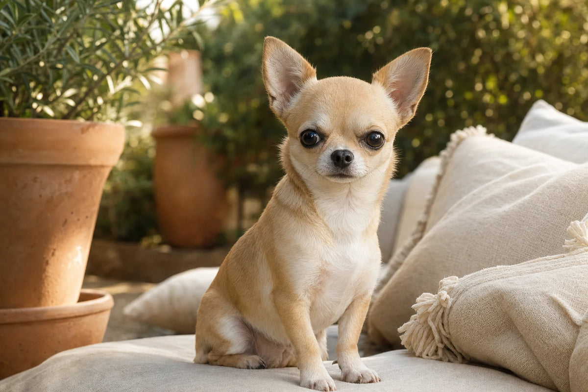 A healthy Chihuahua