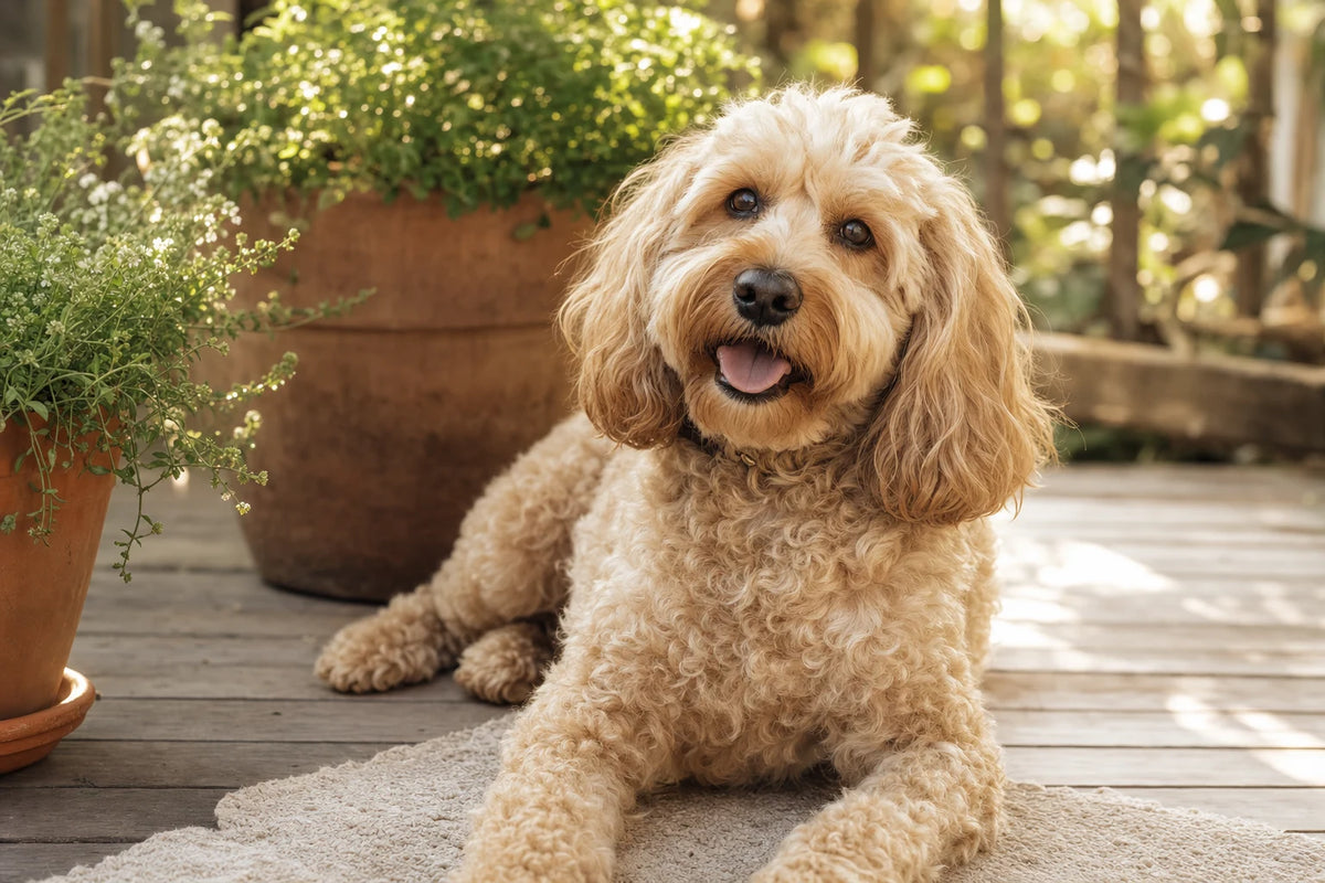 A healthy Cockapoo