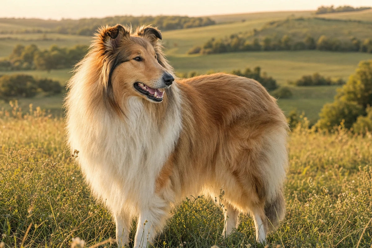 A healthy Collie