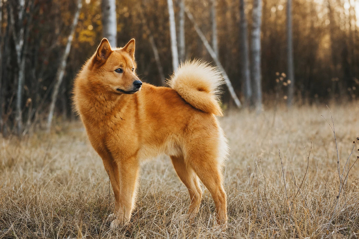 A healthy Finnish Spitz