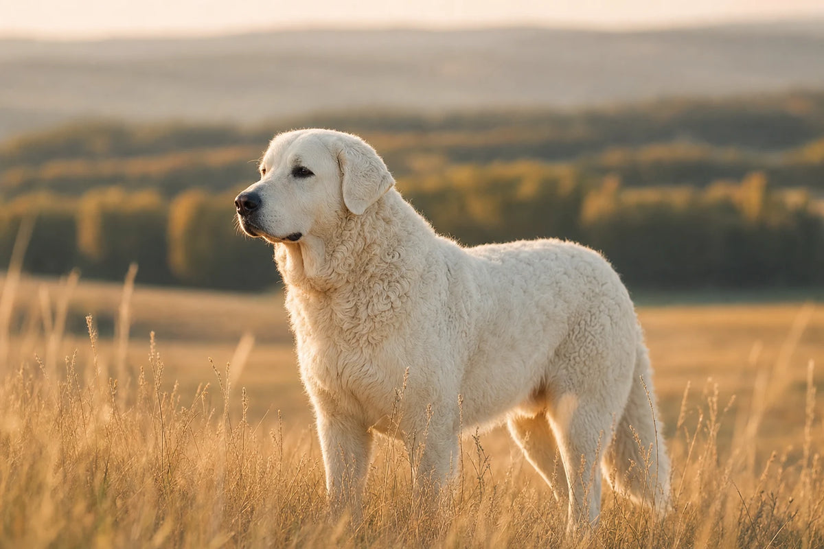 A healthy Kuvasz