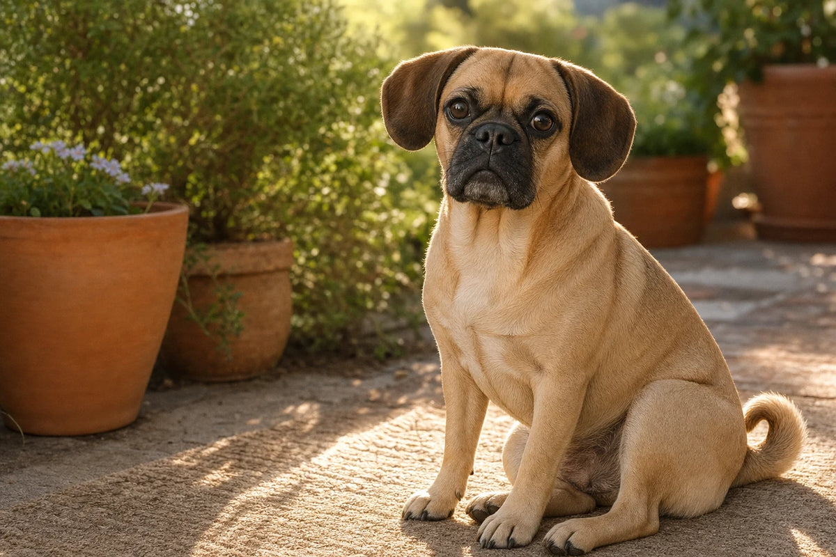 A healthy Puggle