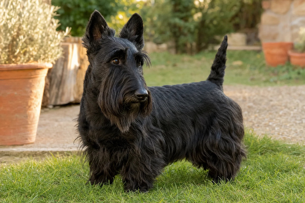 A healthy Scottish Terrier