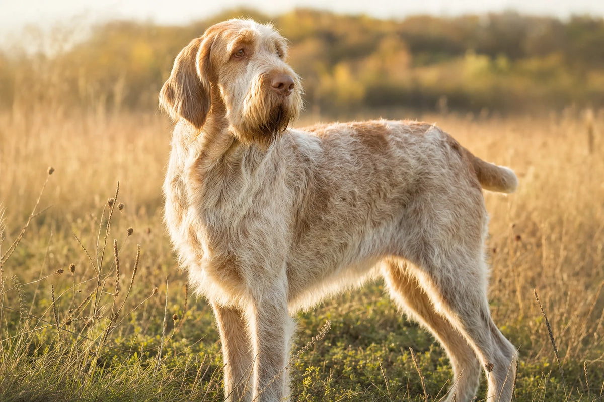 A healthy Spinone Italiano