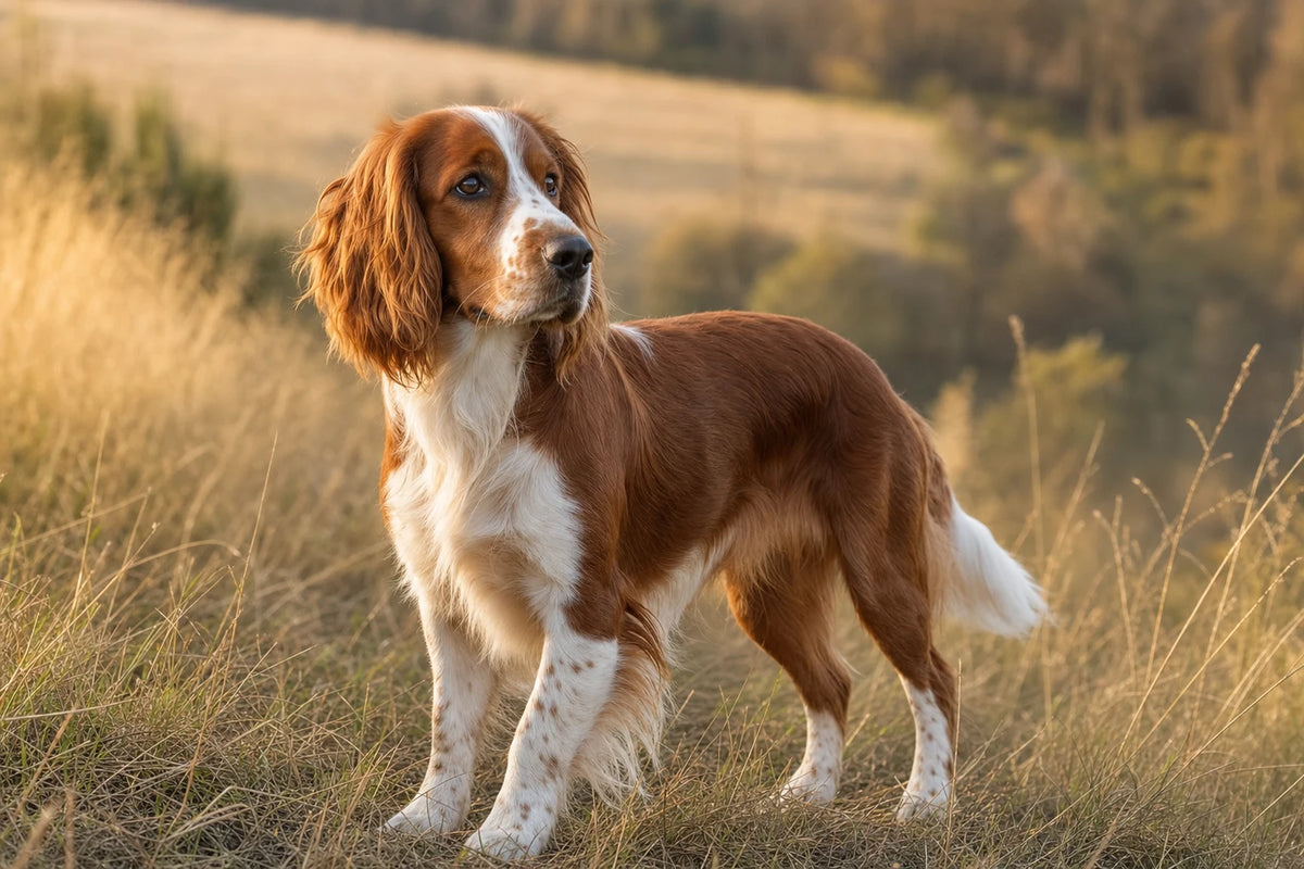 A healthy Welsh Springer Spaniel