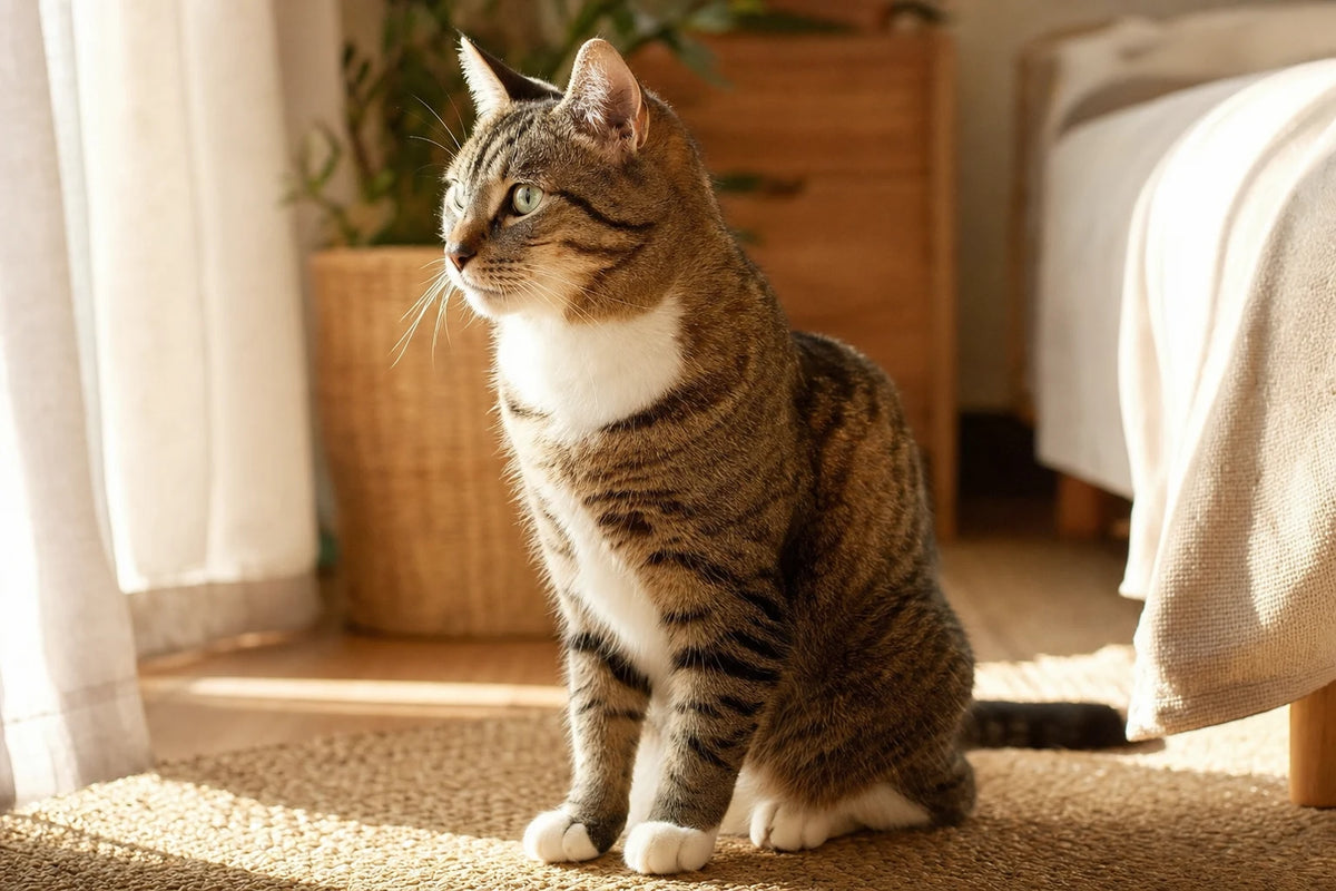 A healthy Adult Cats cat
