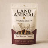 Land Animal Beef Tendon Chews single-ingredient treat pouch