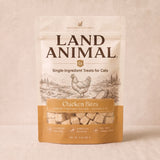 Land Animal Chicken Bites for Cats single-ingredient treat pouch for cats