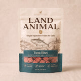 Land Animal Tuna Bites for Cats single-ingredient treat pouch for cats