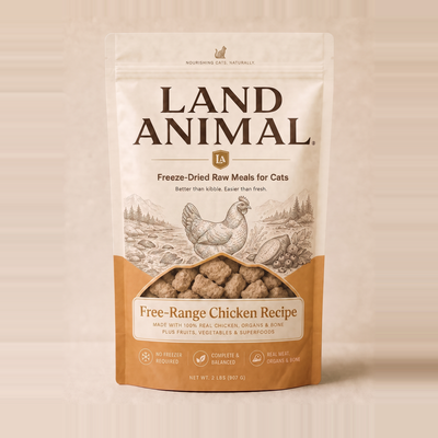 Free-Range Chicken Recipe for Cats