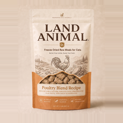 Poultry Blend Recipe for Cats