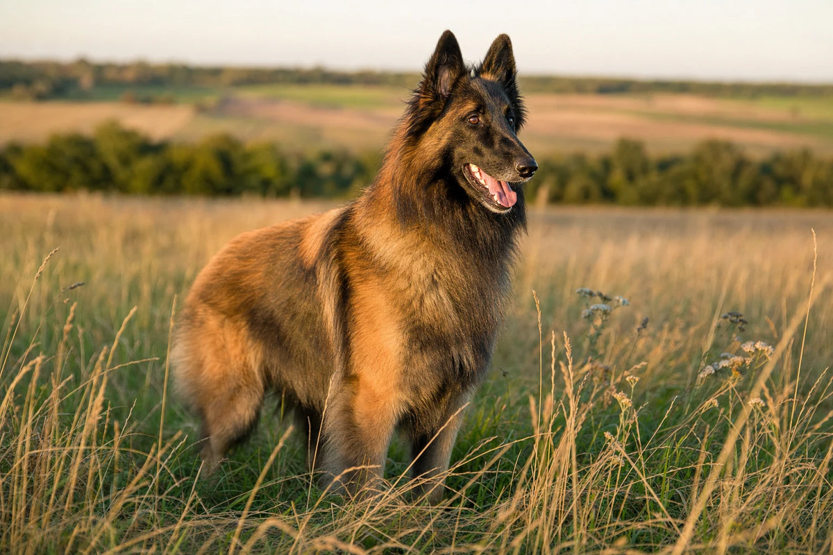 A healthy Belgian Tervuren