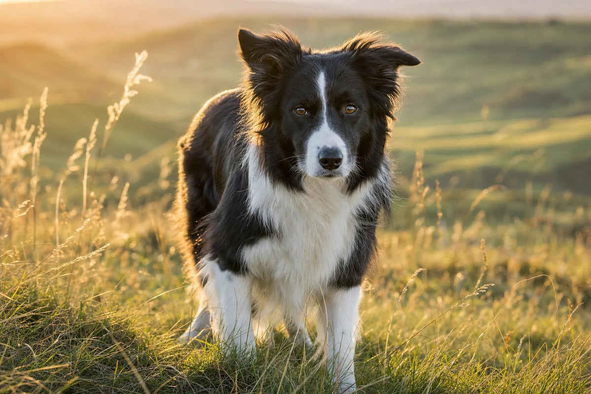 A healthy Border Collie