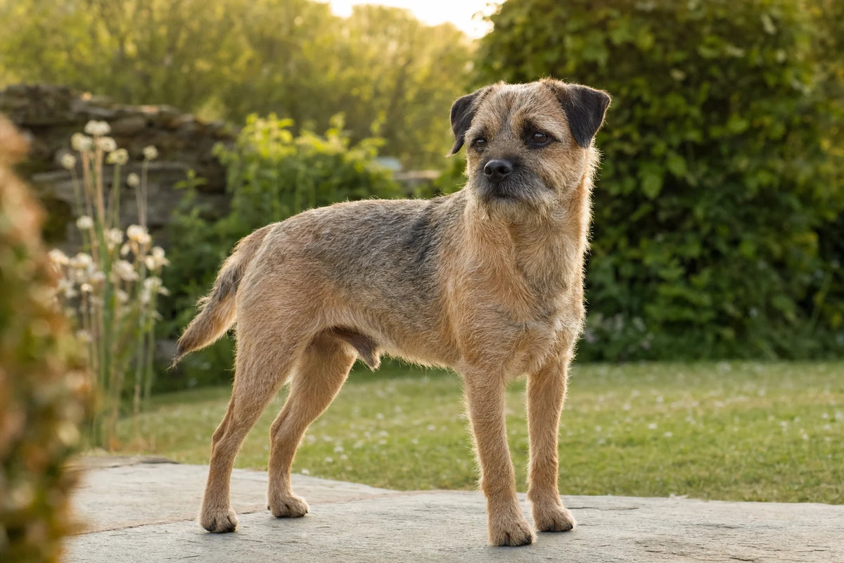 A healthy Border Terrier