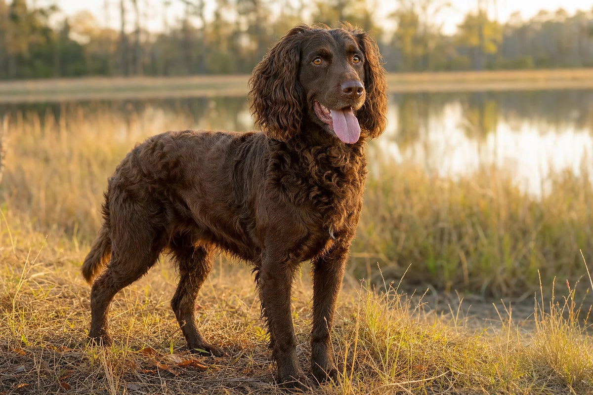 A healthy Boykin Spaniel