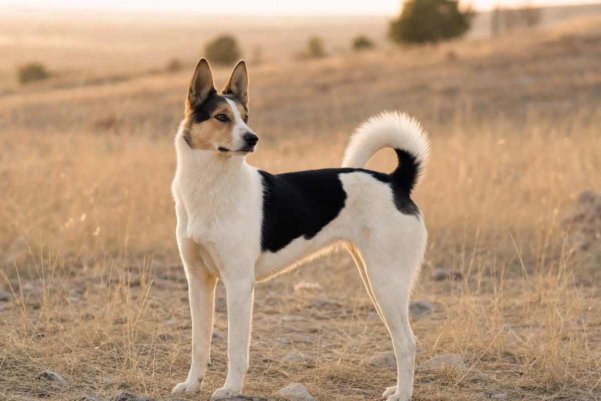 A healthy Canaan Dog