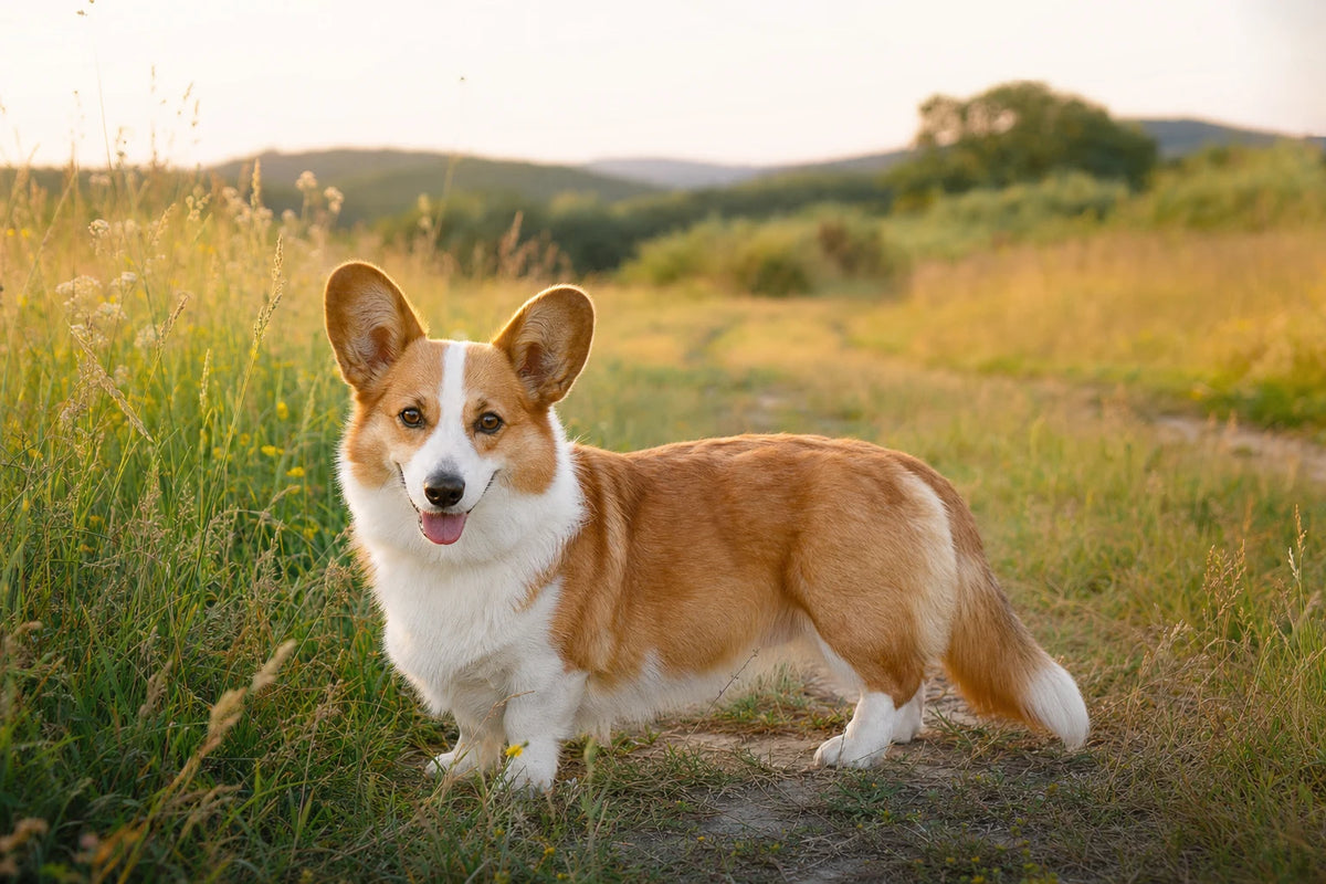 A healthy Cardigan Welsh Corgi