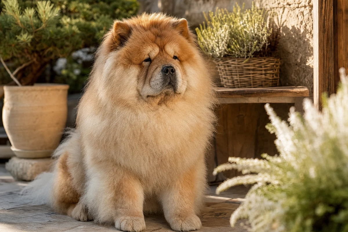 A healthy Chow Chow