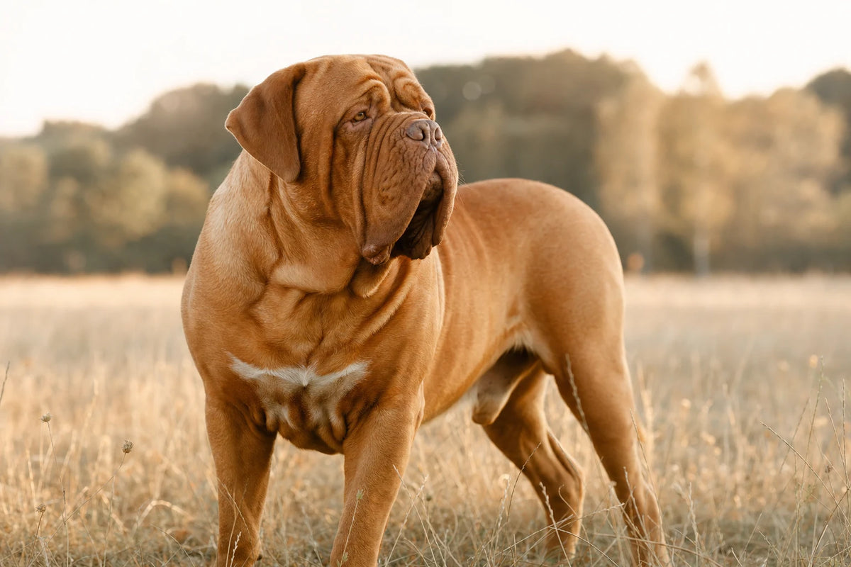 A healthy Dogue de Bordeaux
