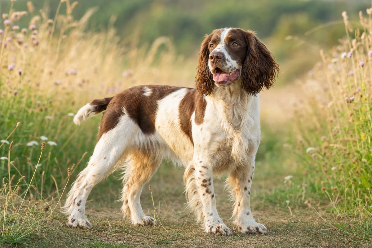 A healthy English Springer Spaniel