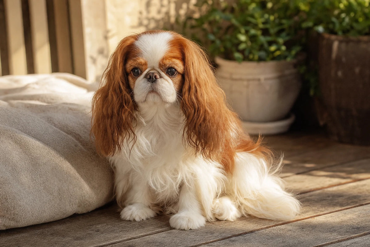 A healthy English Toy Spaniel