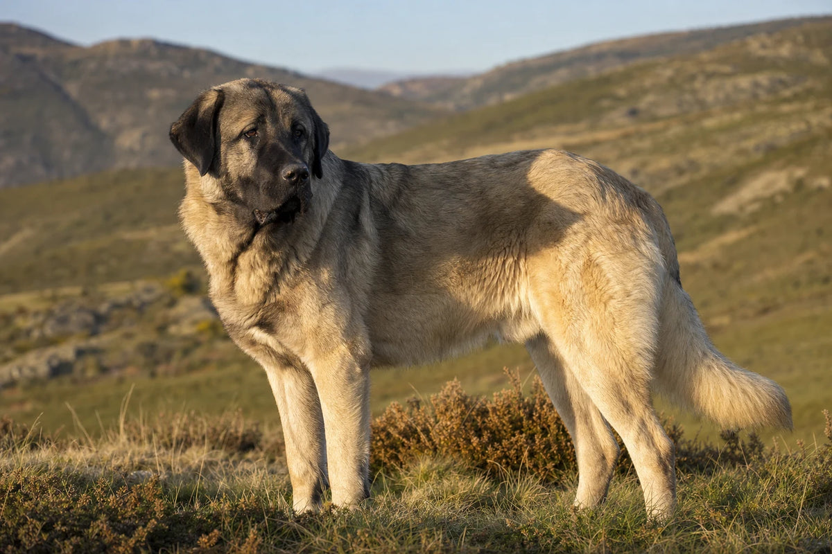 A healthy Estrela Mountain Dog
