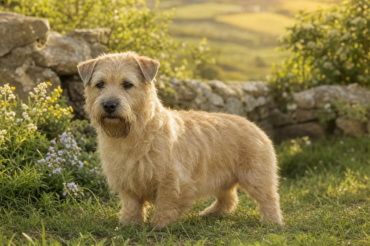 A healthy Glen of Imaal Terrier