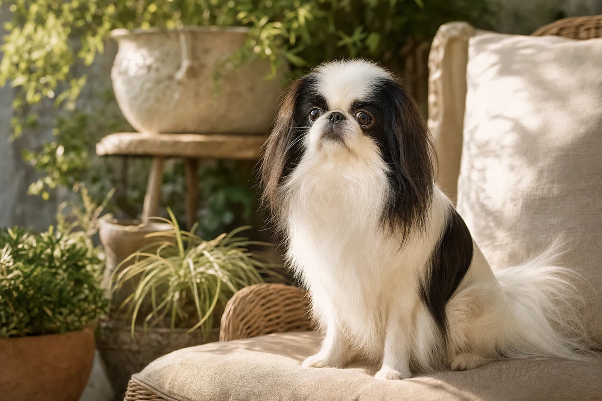 A healthy Japanese Chin