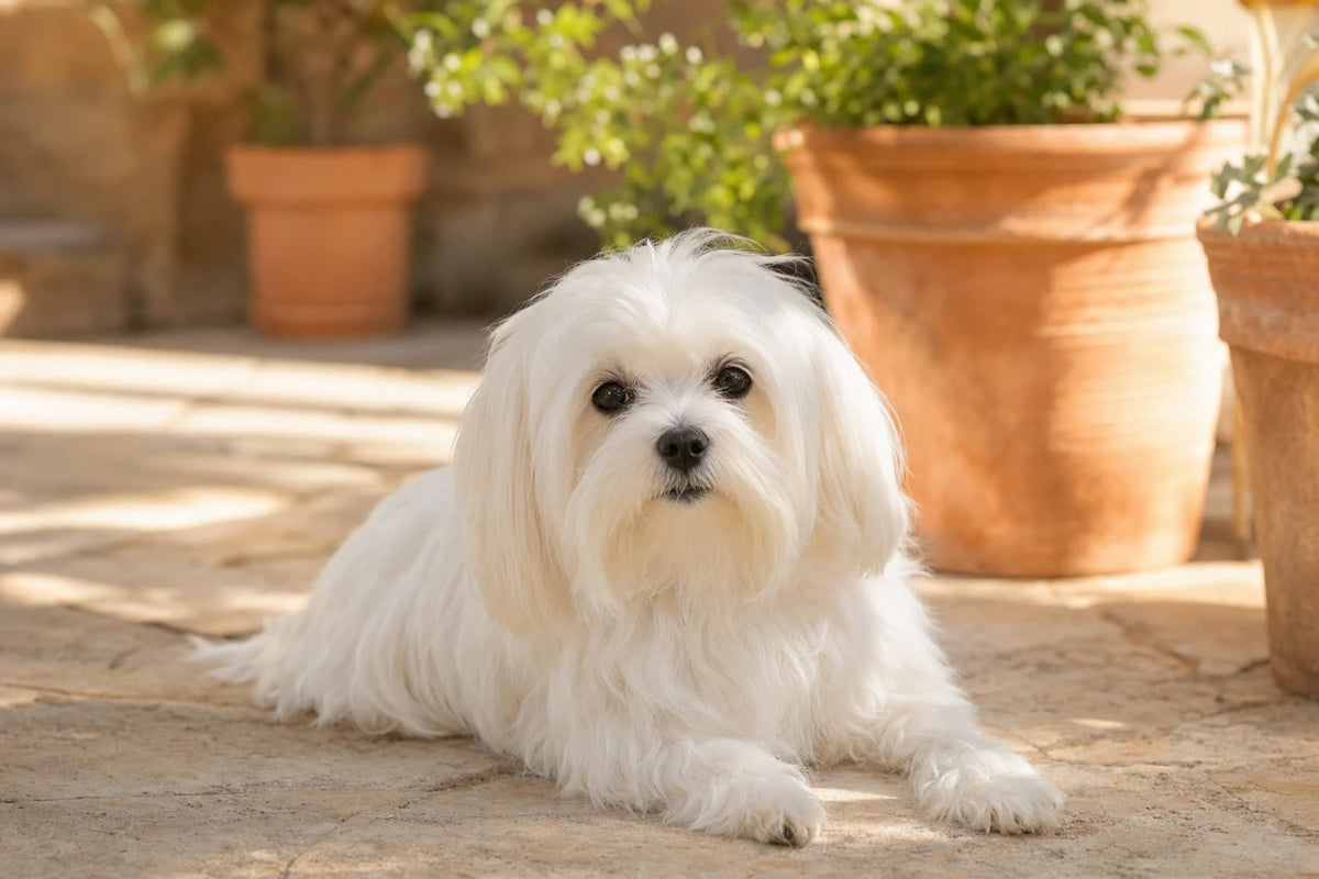 A healthy Maltese