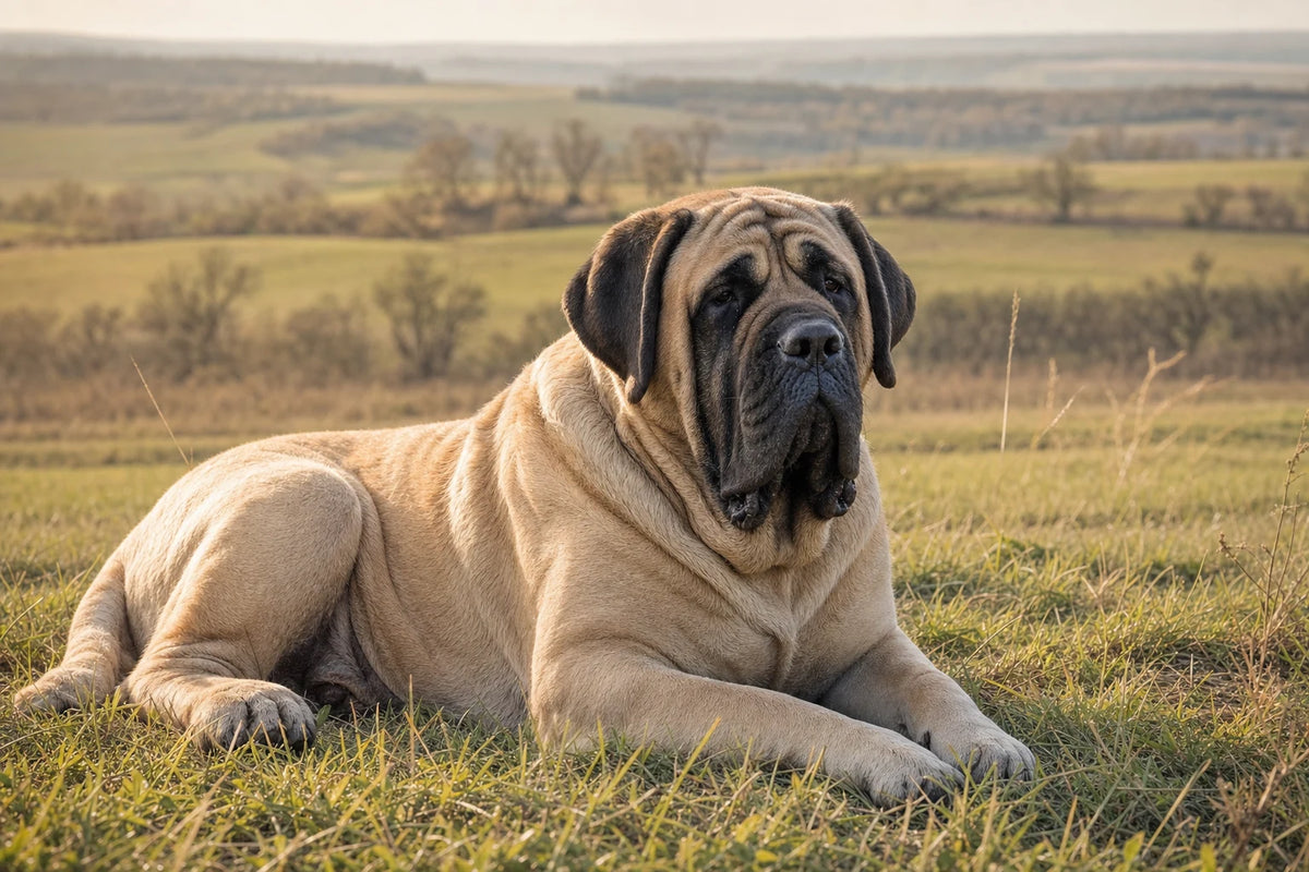 A healthy Mastiff