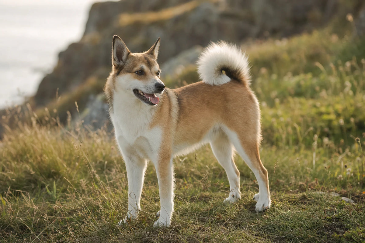 A healthy Norwegian Lundehund