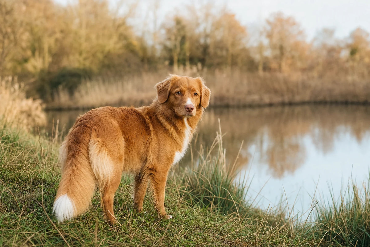 A healthy Nova Scotia Duck Tolling Retriever