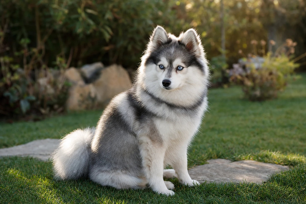 A healthy Pomsky