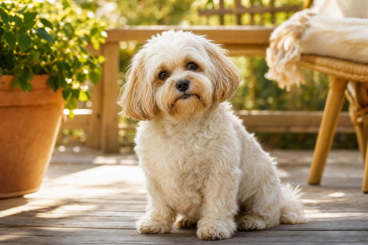 A healthy Shih-Poo