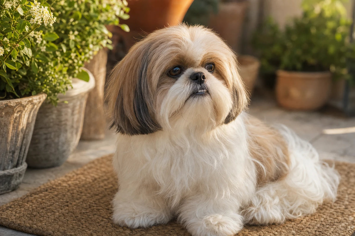 A healthy Shih Tzu