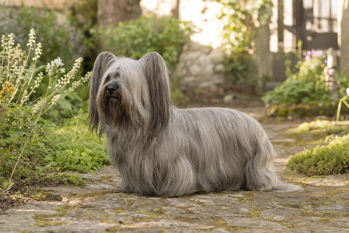 A healthy Skye Terrier