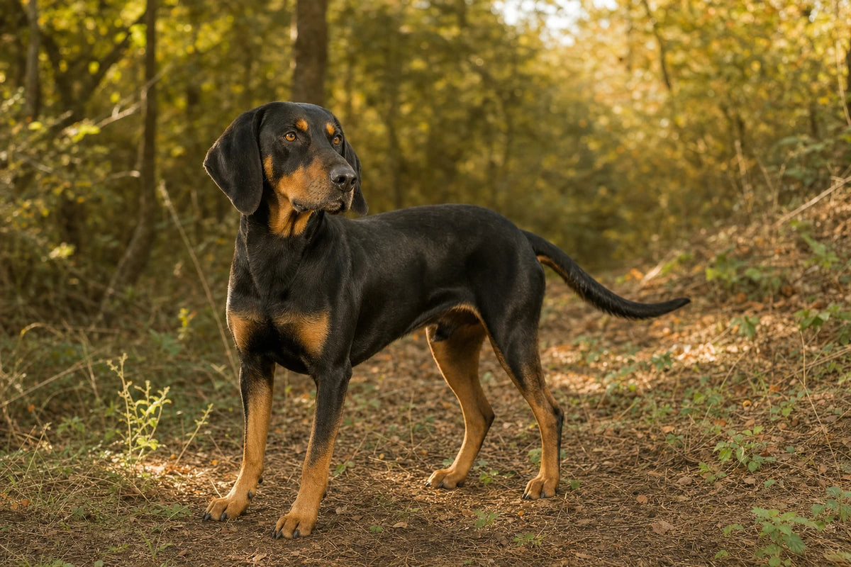 A healthy Transylvanian Hound