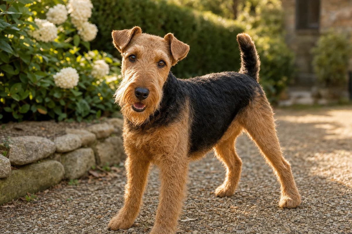 A healthy Welsh Terrier