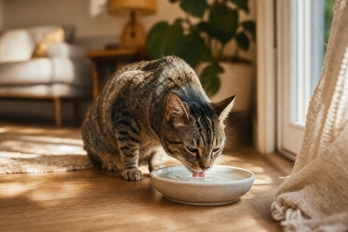 A healthy Hydration cat