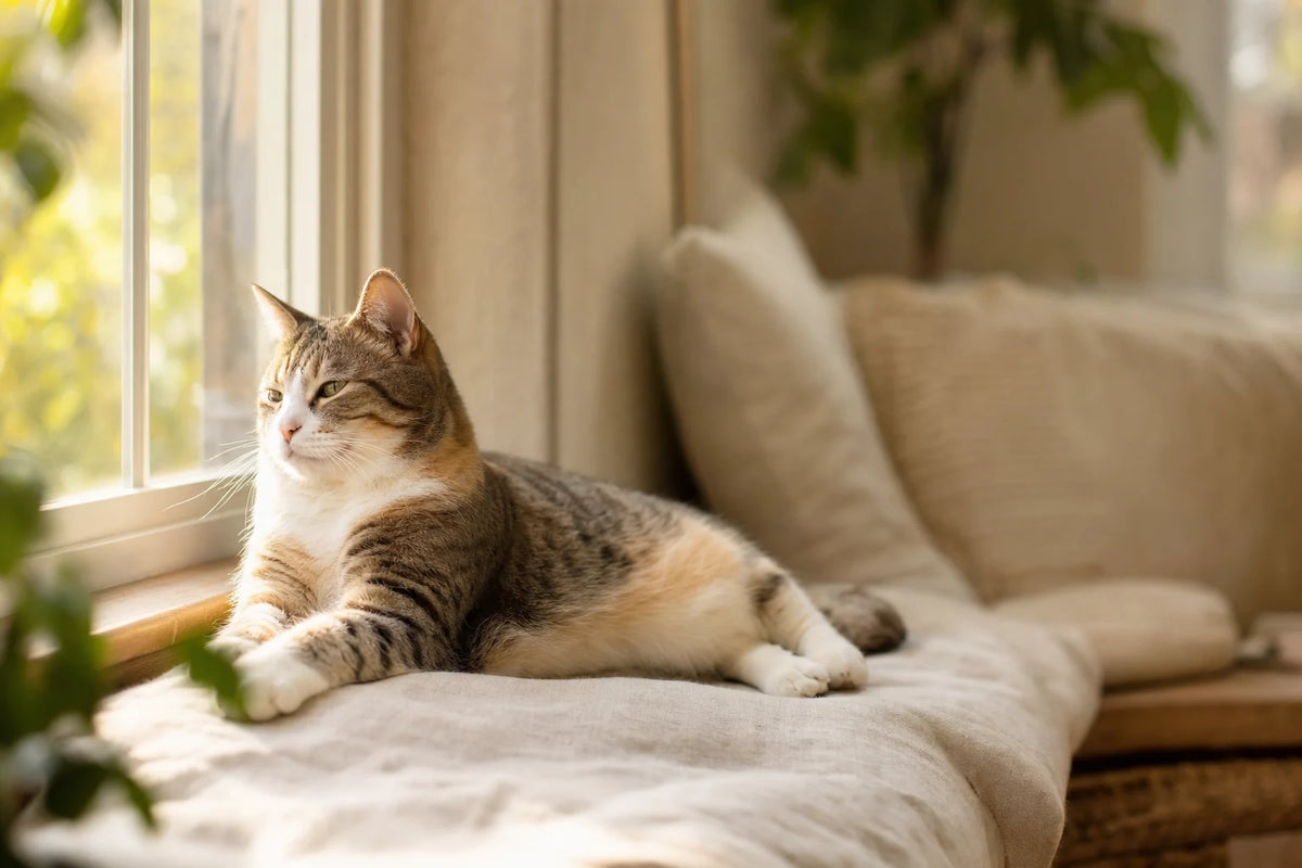 A healthy Sensitive Stomach cat
