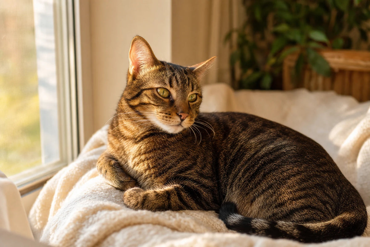 A healthy Skin & Coat cat