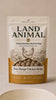 Land Animal Free-Range Chicken freeze-dried raw dog food poured into a bowl