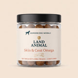 Land Animal Skin & Coat Omega dog supplement jar